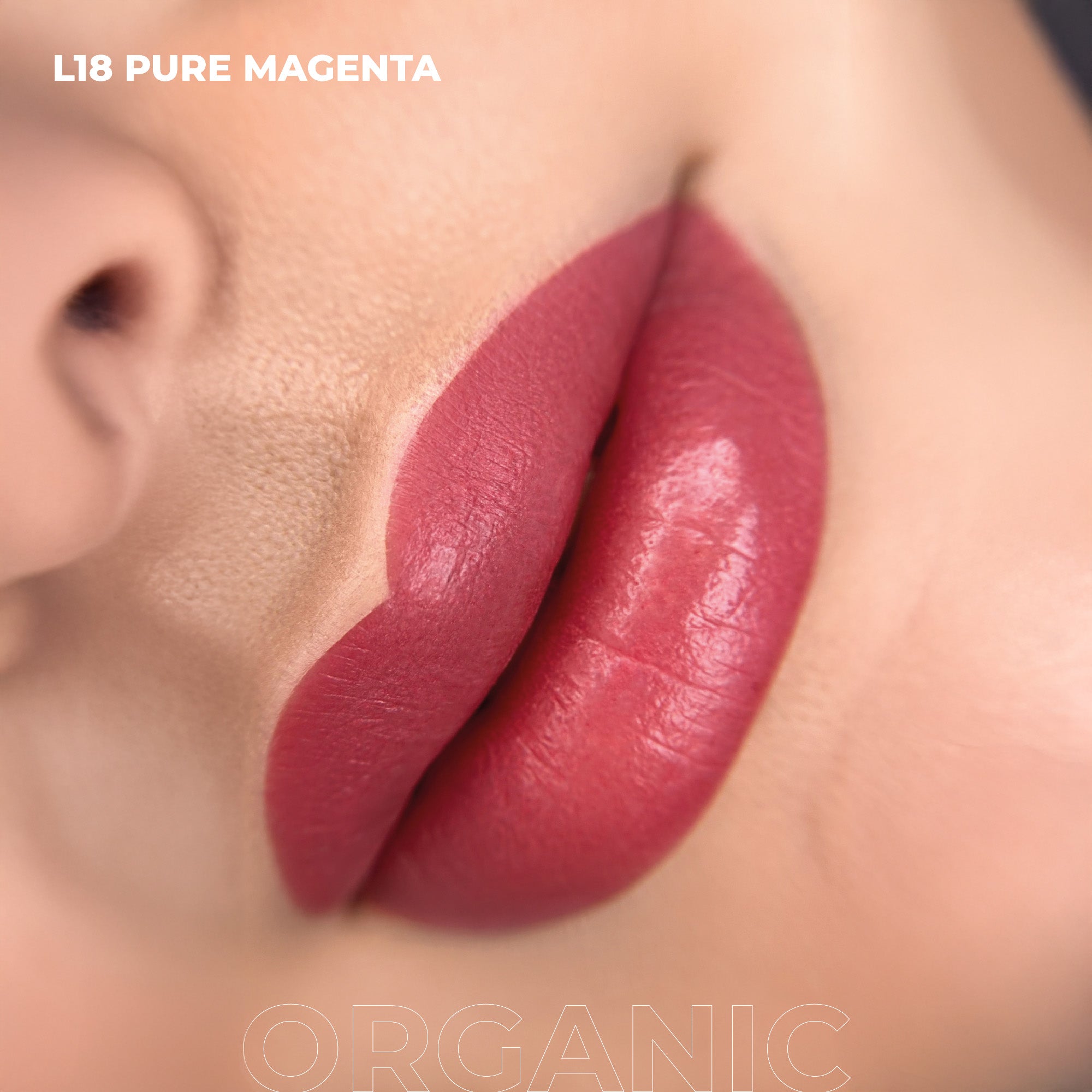 AS Pigments OPIUM COLORS - L18 PURE MAGENTA ORGANIC Pigment de buze - mrpmu