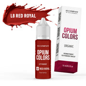 AS Pigments - PIGMENT DE BUZE OPIUM COLORS L8 RED ROYAL ORGANIC - mrpmu