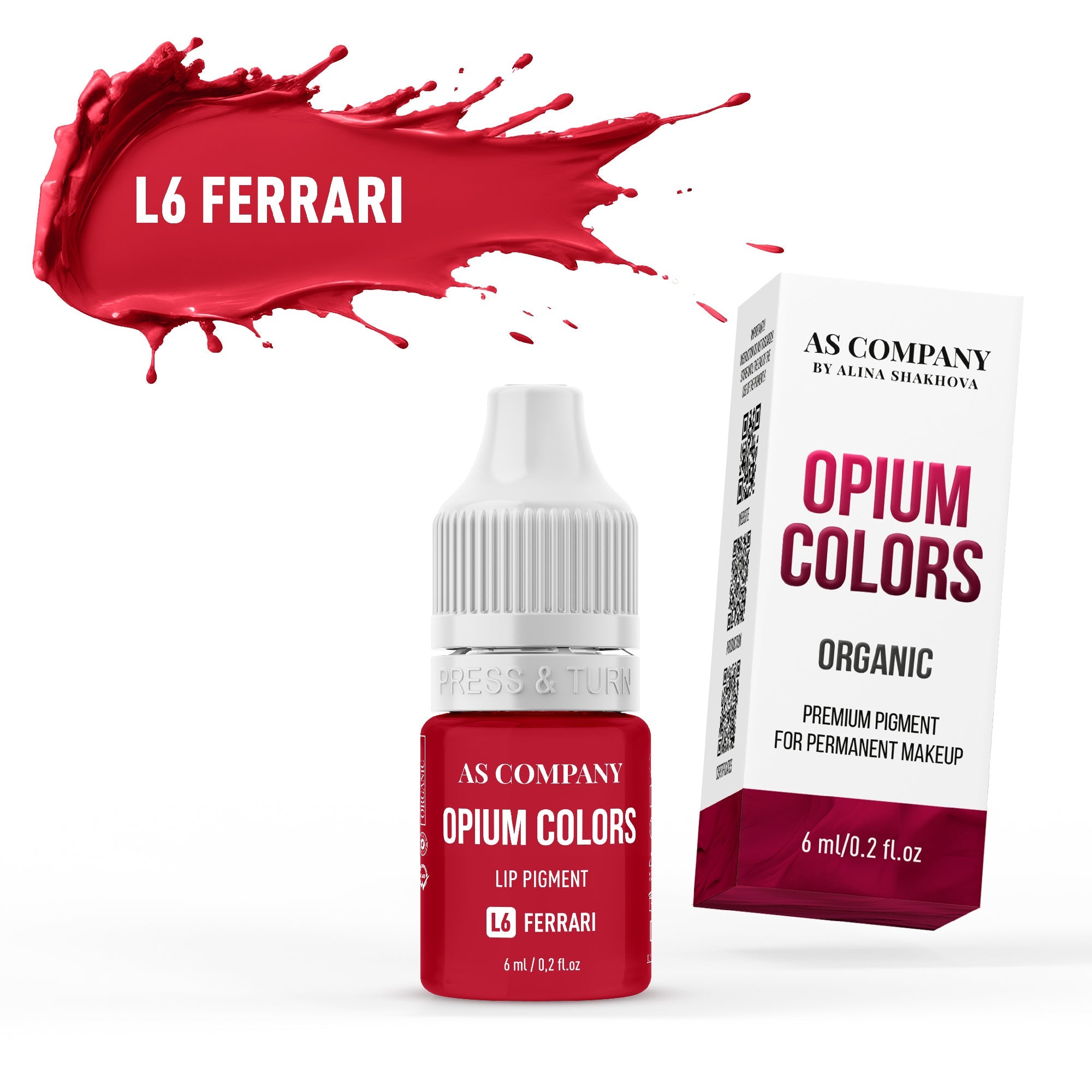 AS Pigments - Set buze OPIUM COLORS organic - mrpmu