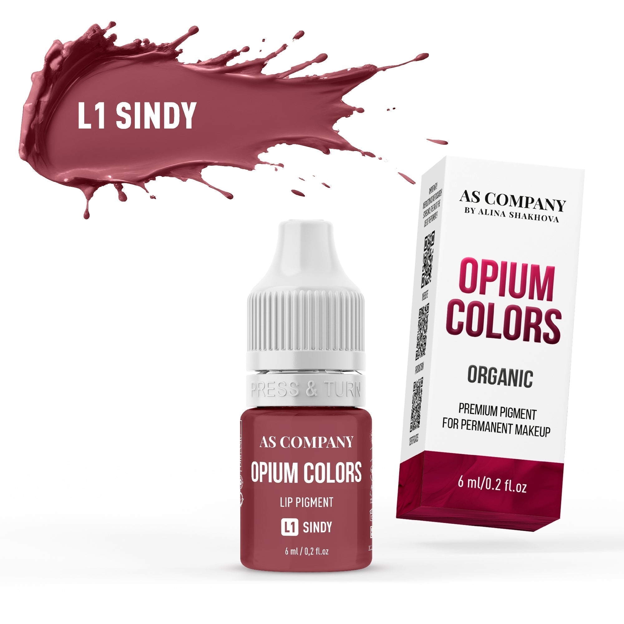AS Pigments - OPIUM COLORS Lip set organico - mrpmu
