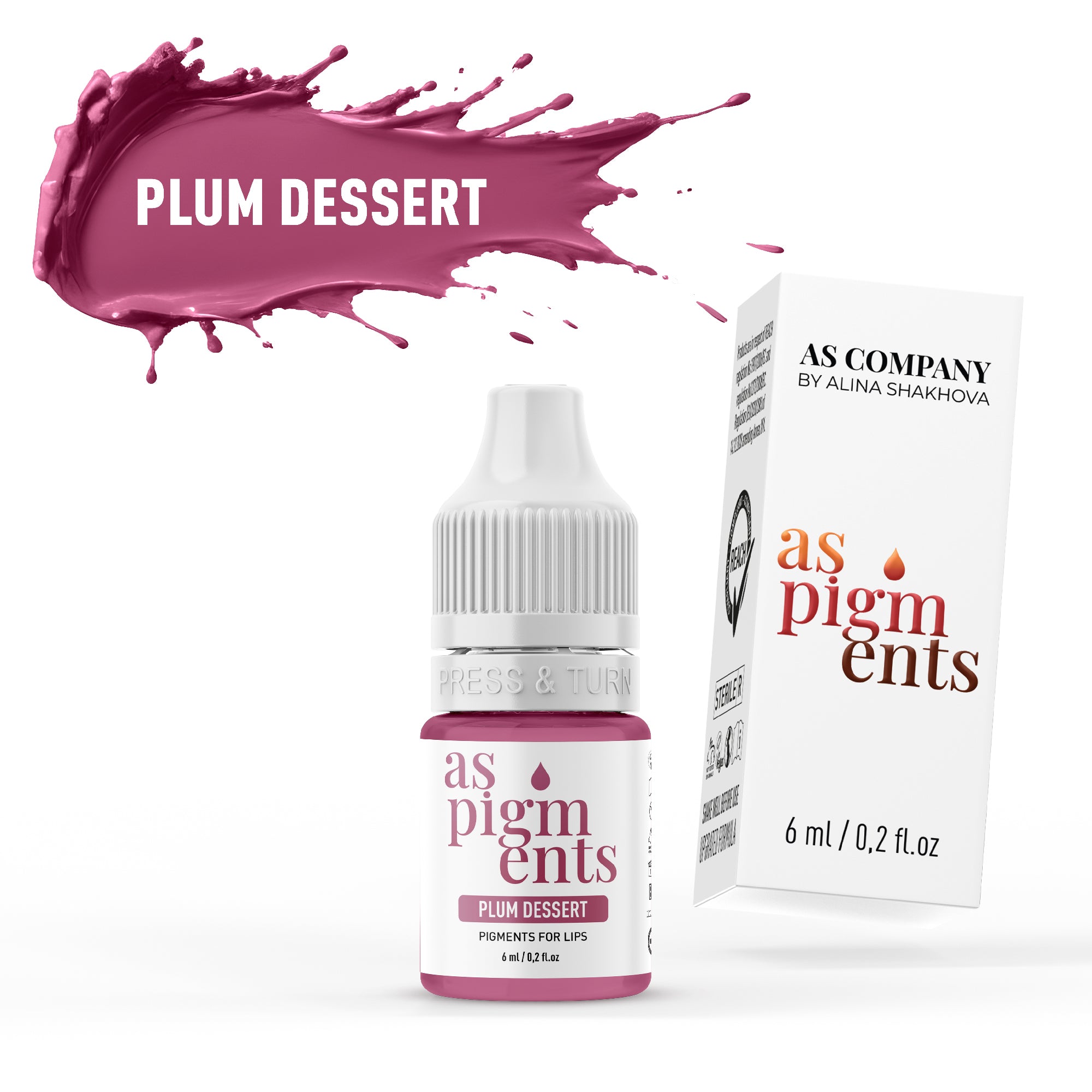 AS Pigments - Pigment Buze PLUM DESSERT - mrpmu