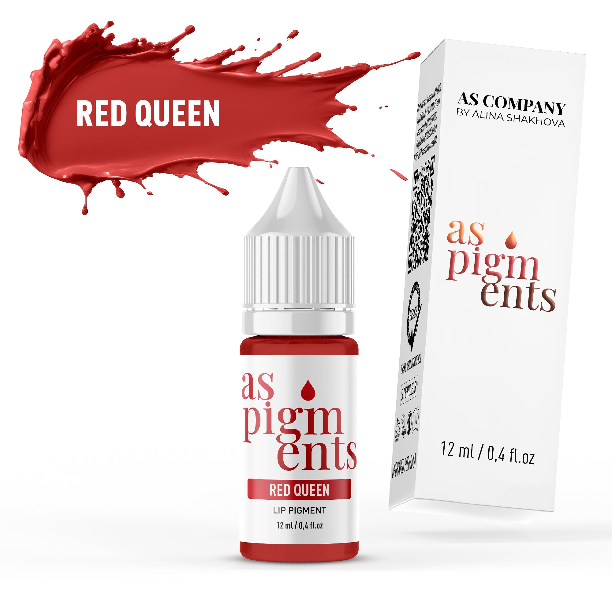 AS Pigments - Pigment de buze RED QUEEN - mrpmu