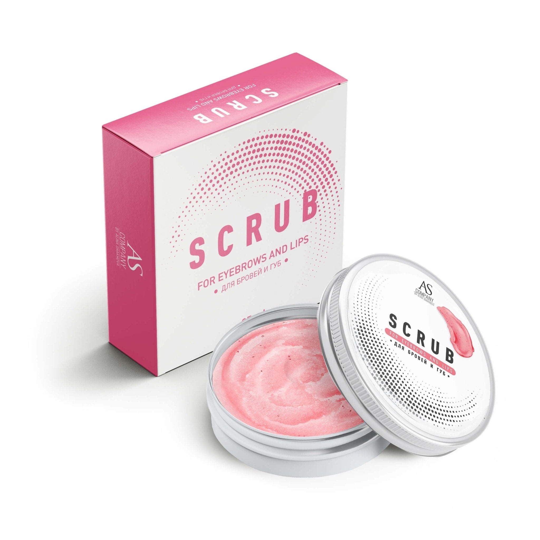 AS Pigments - SCRUB PENTRU EYEBROWS ȘI BUZE 30g - Mr.PMU