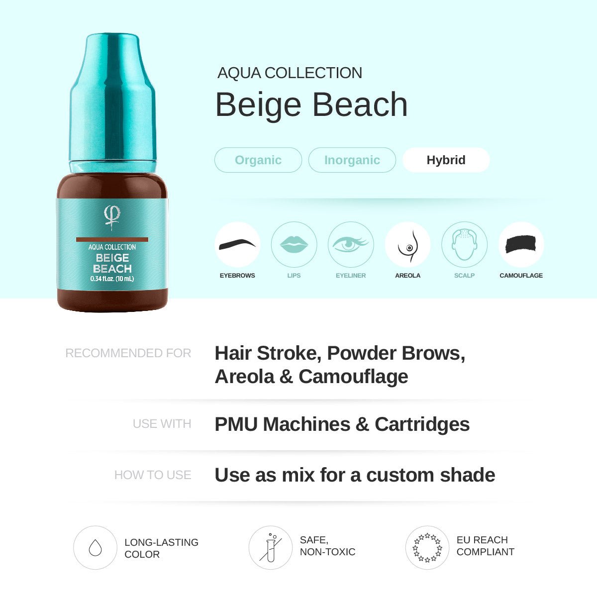 Pigment Beige Beach PMU 10ml - Mr.PMU