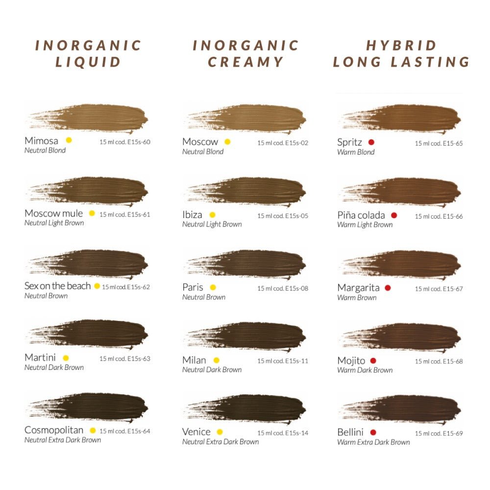 BIOTEK - Brows Inorganic Liquid - SEX ON THE BEACH - Mr.PMU