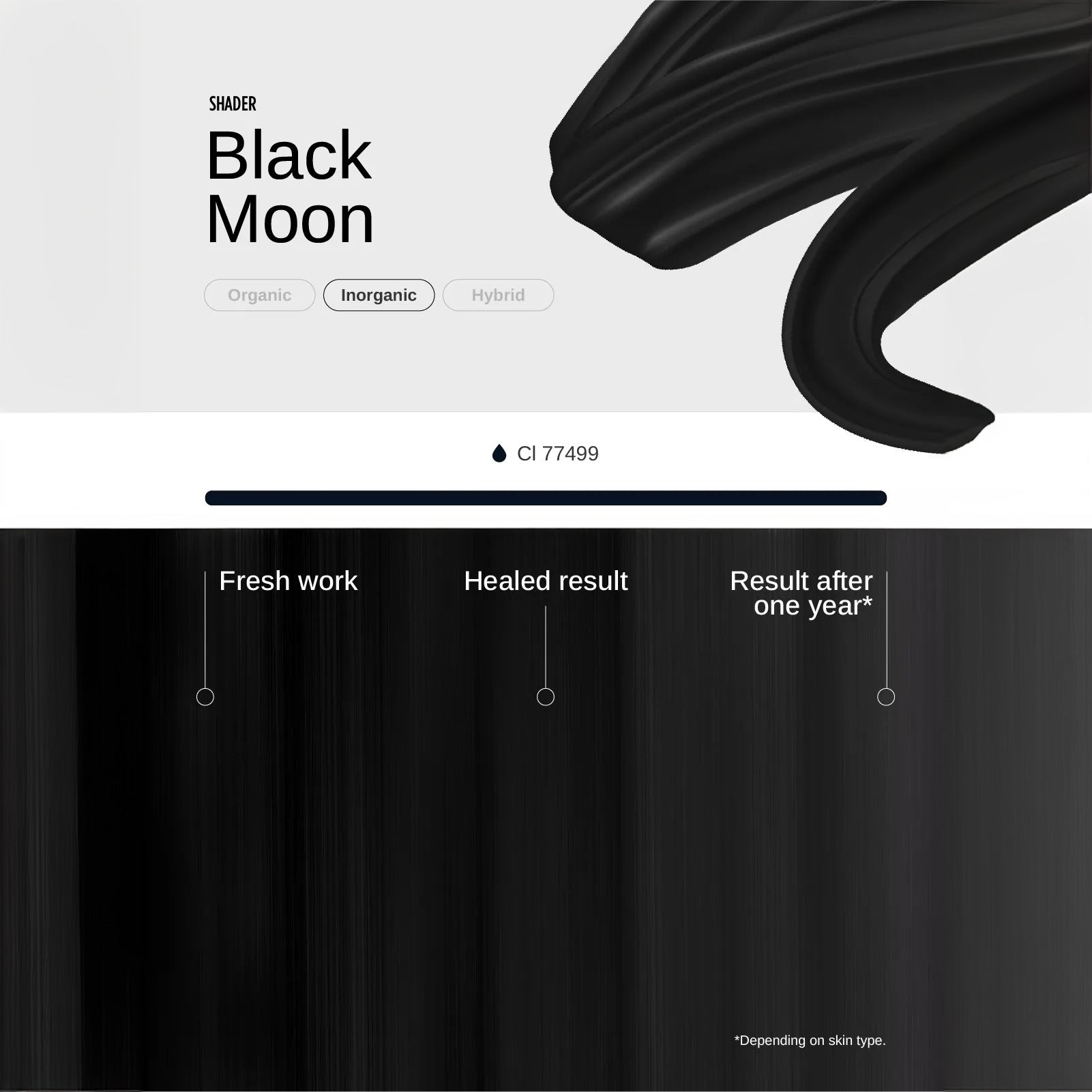 Pigment Black Moon PMU Mix Shader 10ml - mrpmu