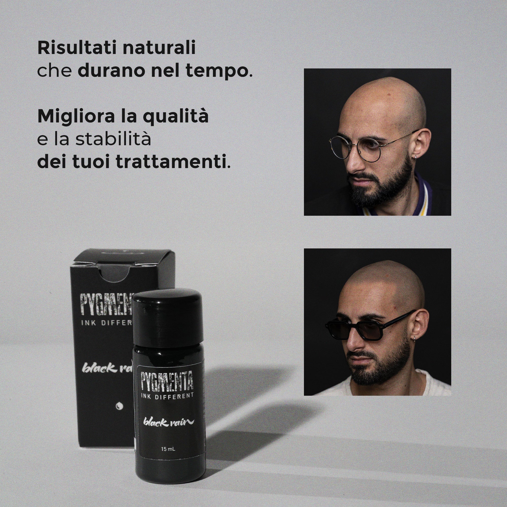 Black Rain pigmento per tricopigmentazione Kit - Mr.PMU