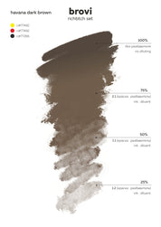 Brovi PMU Pigments - Havana Dark Brown - Mr.PMU