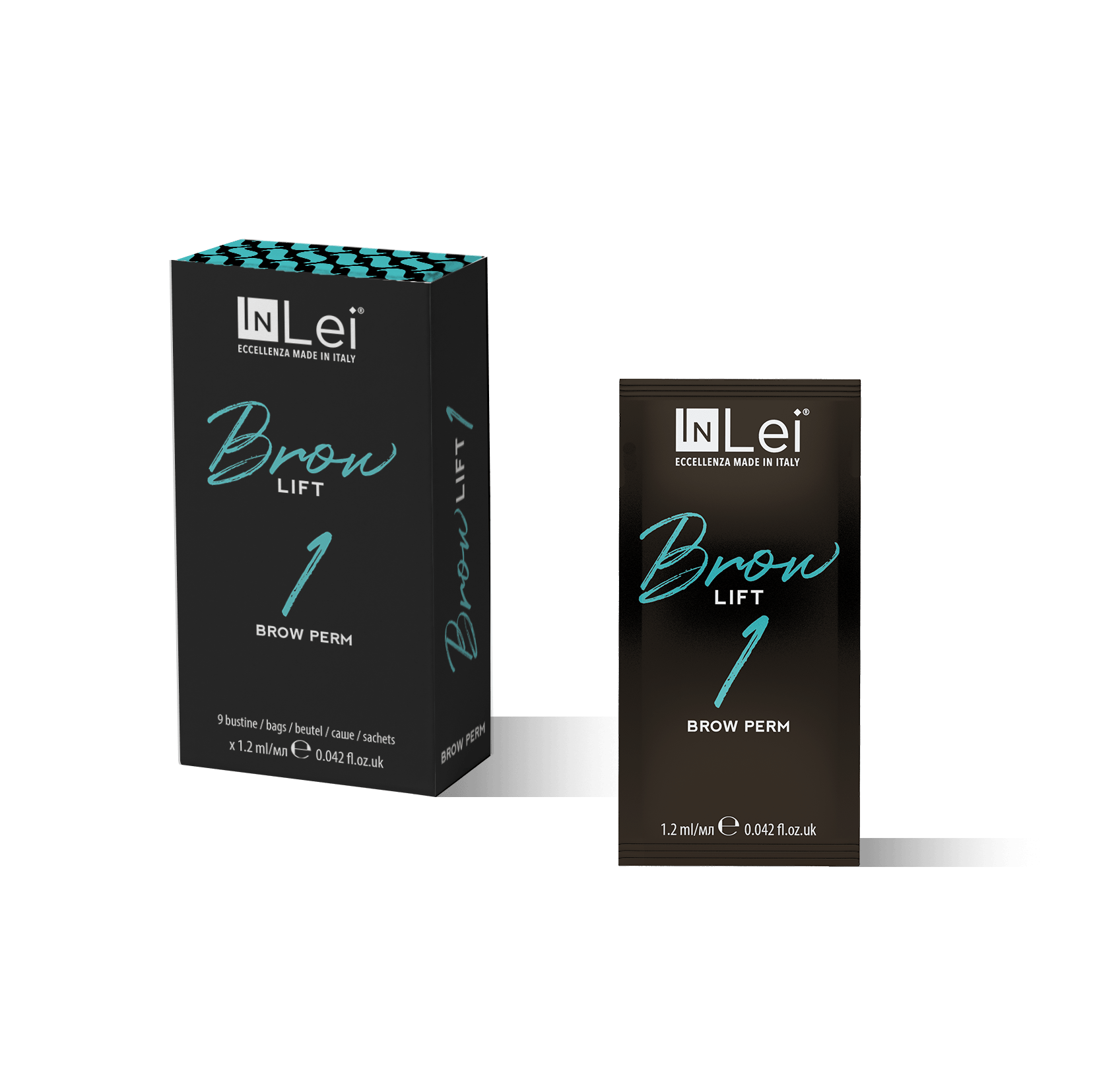 BROW LIFT 1 MONODOZĂ permanentă pentru sprâncene 9 x 1,2ml - Mr.PMU