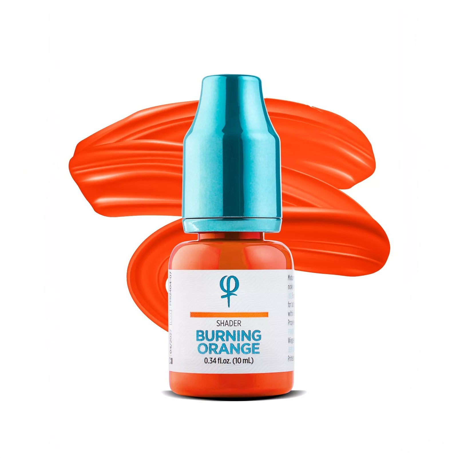 Pigment Burning Orange PMU Mix Shader 10ml - mrpmu