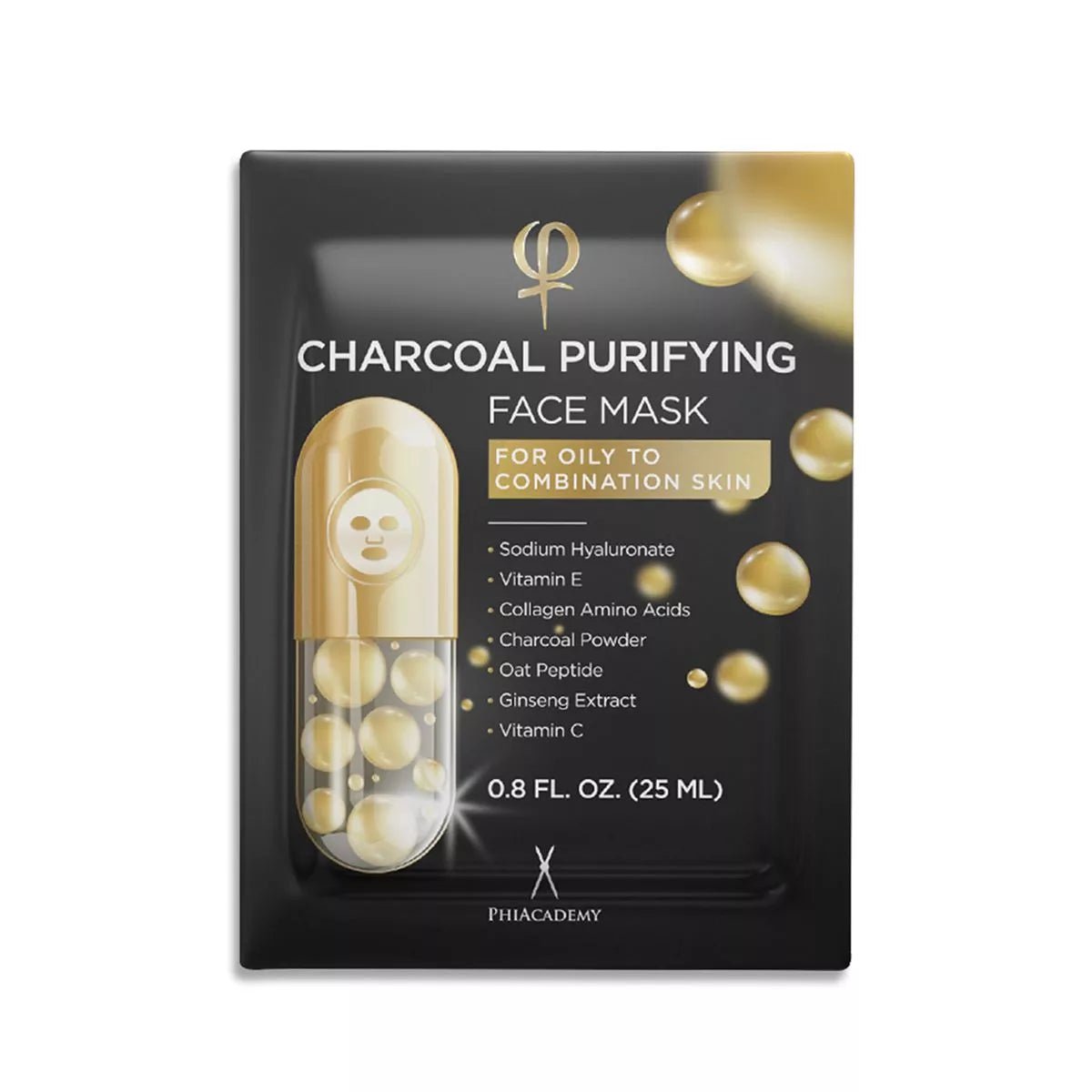 Charcoal Purifying Face Mask 1 x 5pcs - Mr.PMU