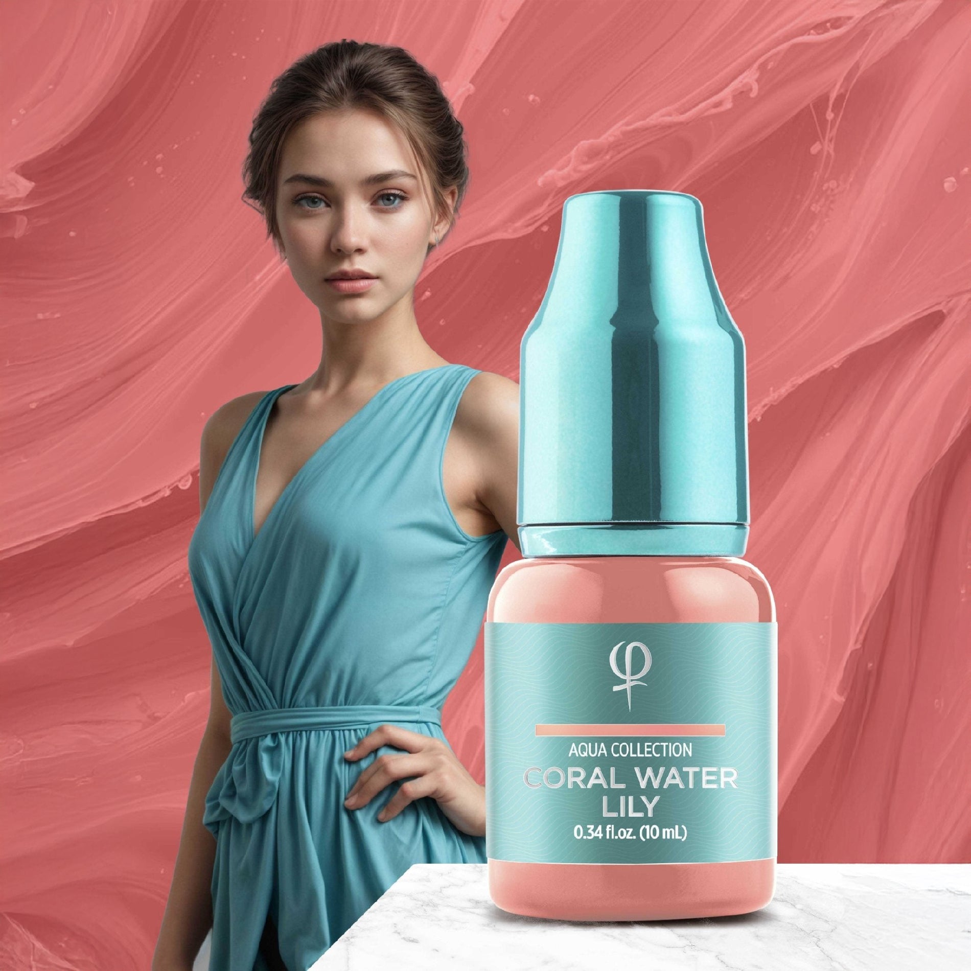 Pigment PMU Coral Water Lily 10ml - Mr.PMU