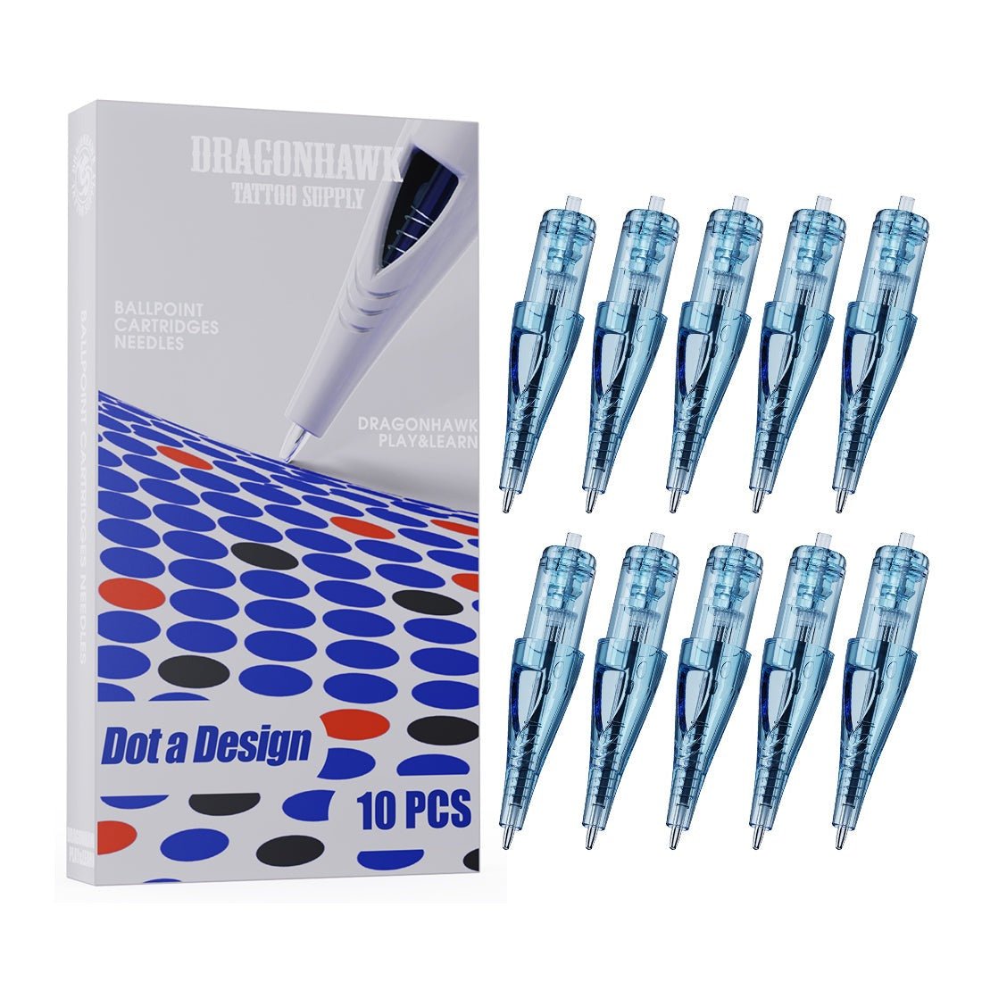 Ace Cartuș Dragonhawk Ballpoint - 10 buc - mrpmu