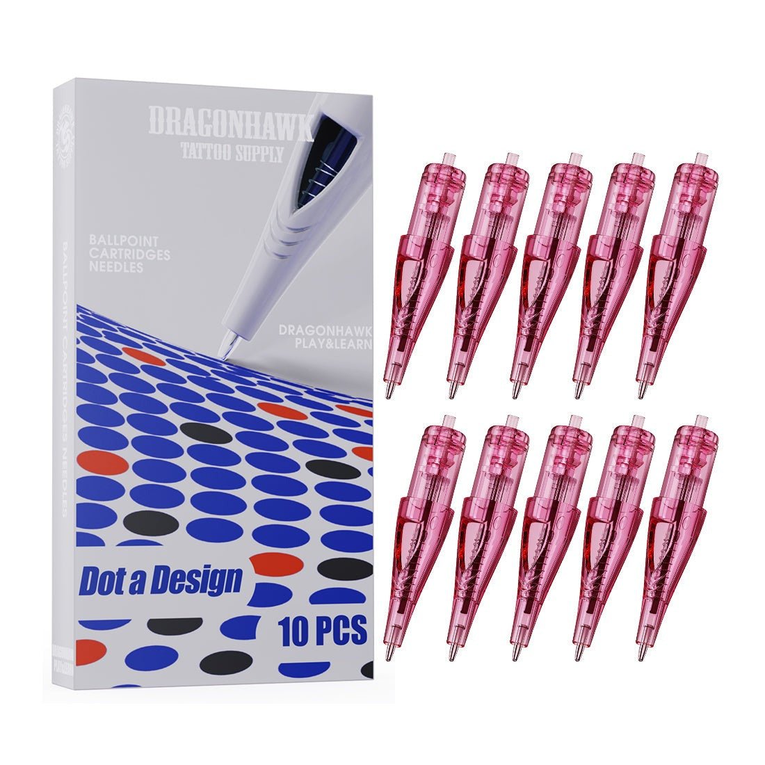 Ace Cartuș Dragonhawk Ballpoint - 10 buc - mrpmu