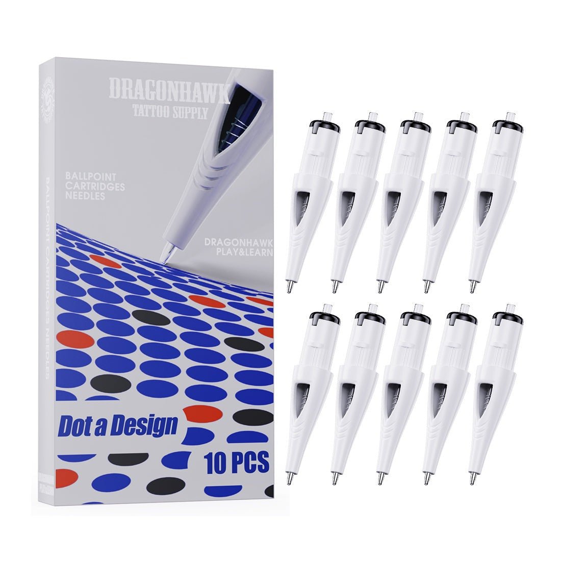 Ace Cartuș Dragonhawk Ballpoint - 10 buc - mrpmu