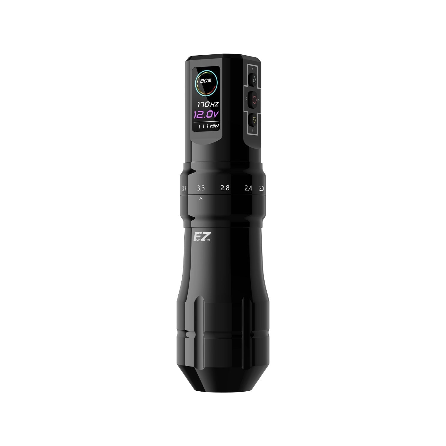 EZ P3 Pro Wireless Tattoo Pen - Black - Mr.PMU