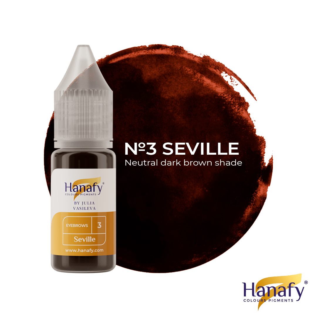 Hanafy - Brow and Eyelid Pigment N.3 SEVILLE - Mr.PMU