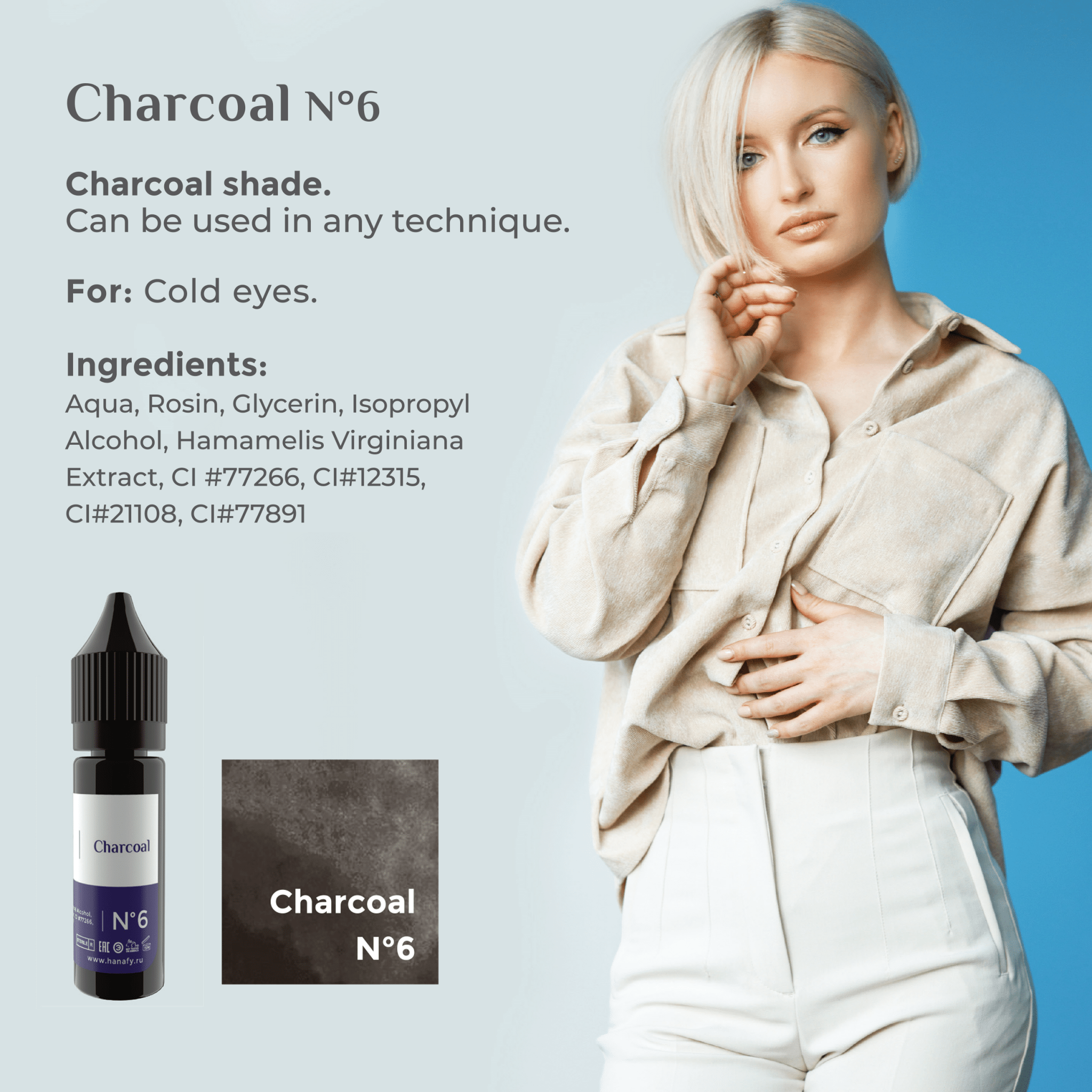 Hanafy - Cărbune 15ml - Mr.PMU