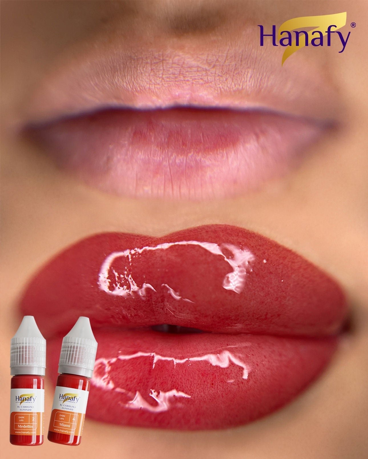 Hanafy - Buze Întunecate N.2 MEDELLIN 10ml - Mr.PMU