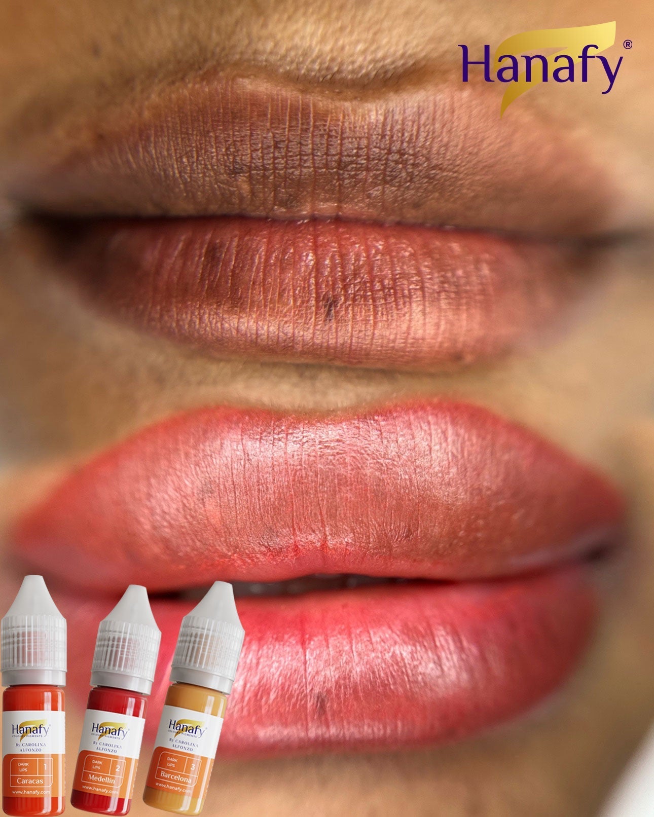 Hanafy - Buze Întunecate N.2 MEDELLIN 10ml - Mr.PMU