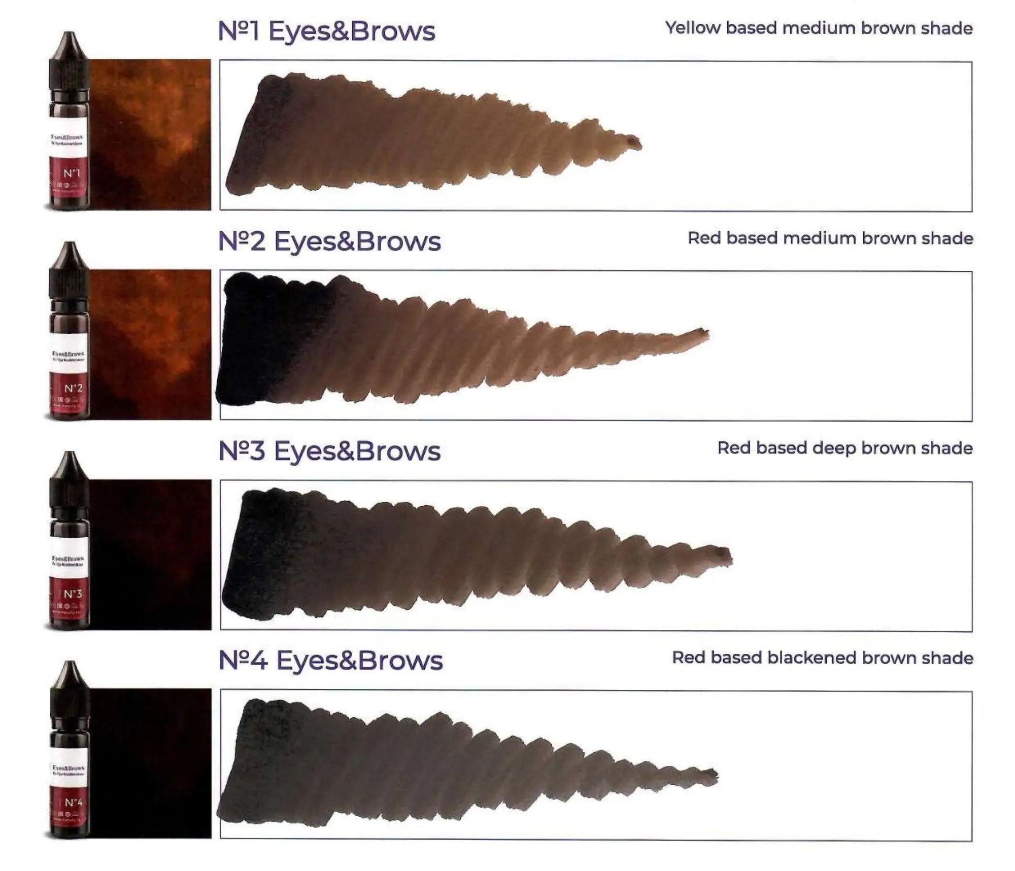 Hanafy - Eyes&Brows Pigment Mini Set - Mr.PMU