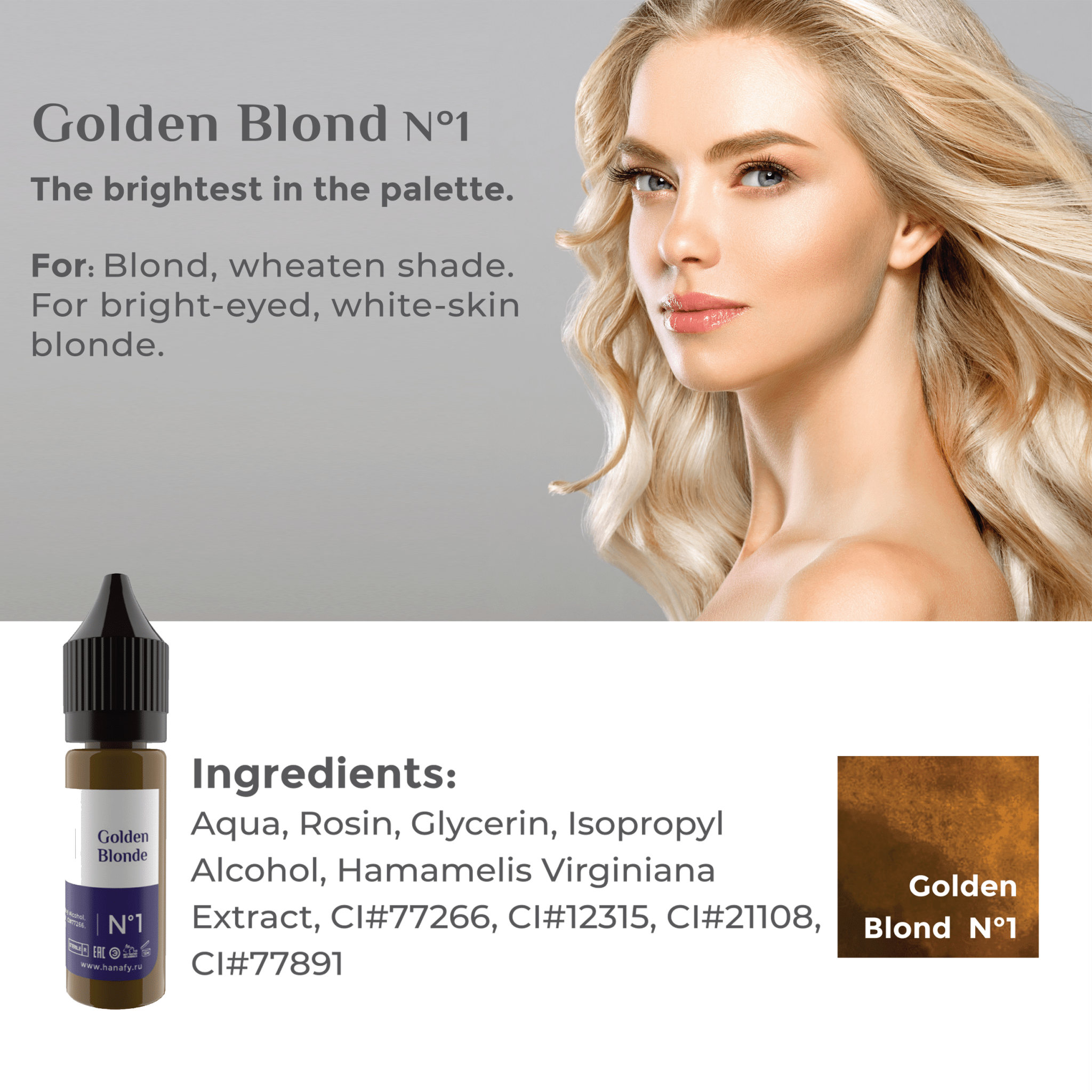 Hanafy - Blond Auriu - Mr.PMU