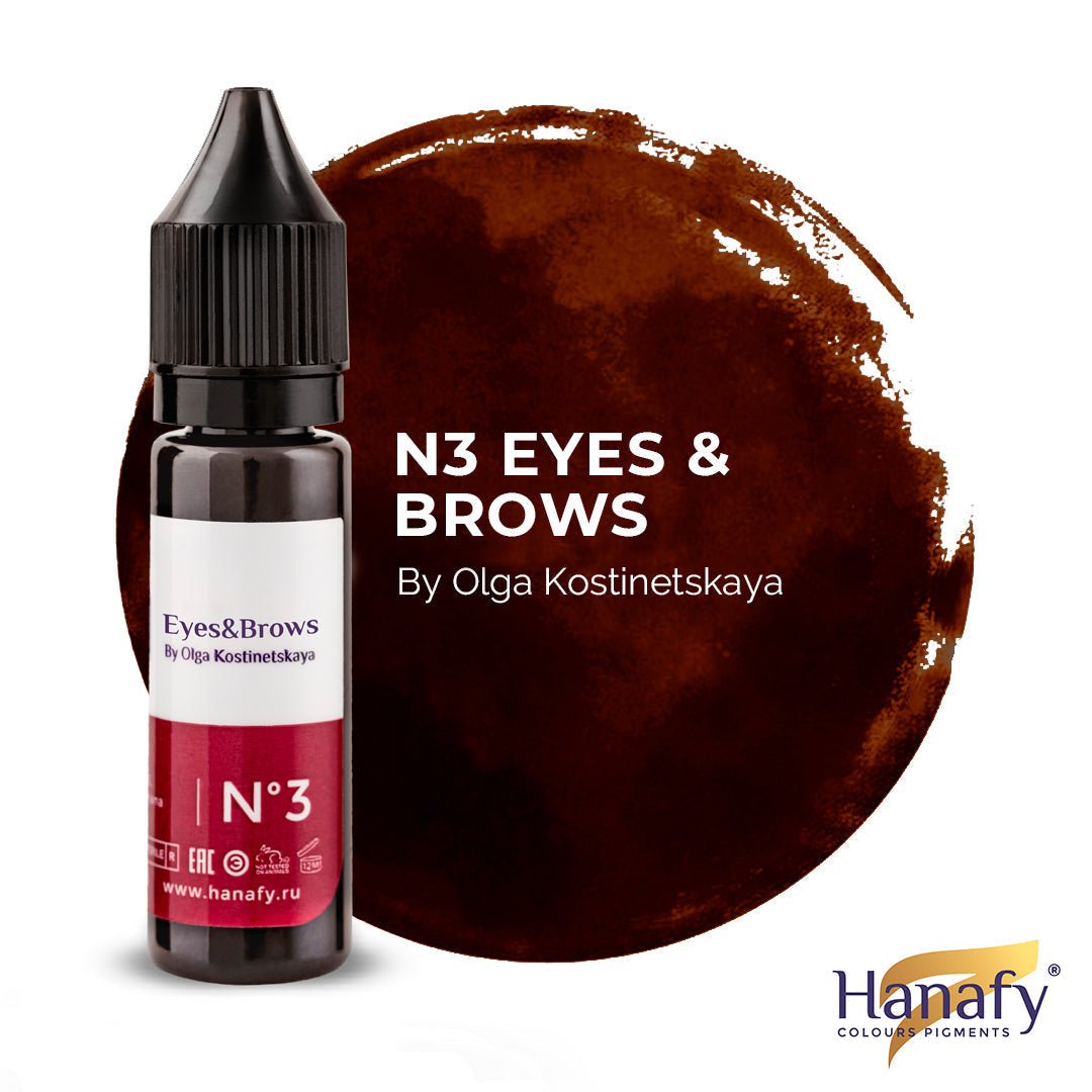 Hanafy - N3 Eyes & Brows Geneva 15ml - Mr.PMU