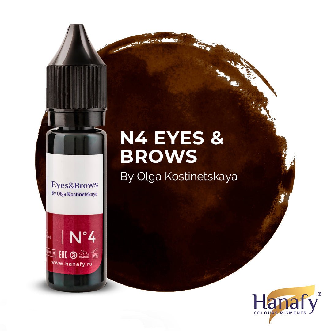 Hanafy - N4 Eyes & Brows Alexandria 15ml - Mr.PMU