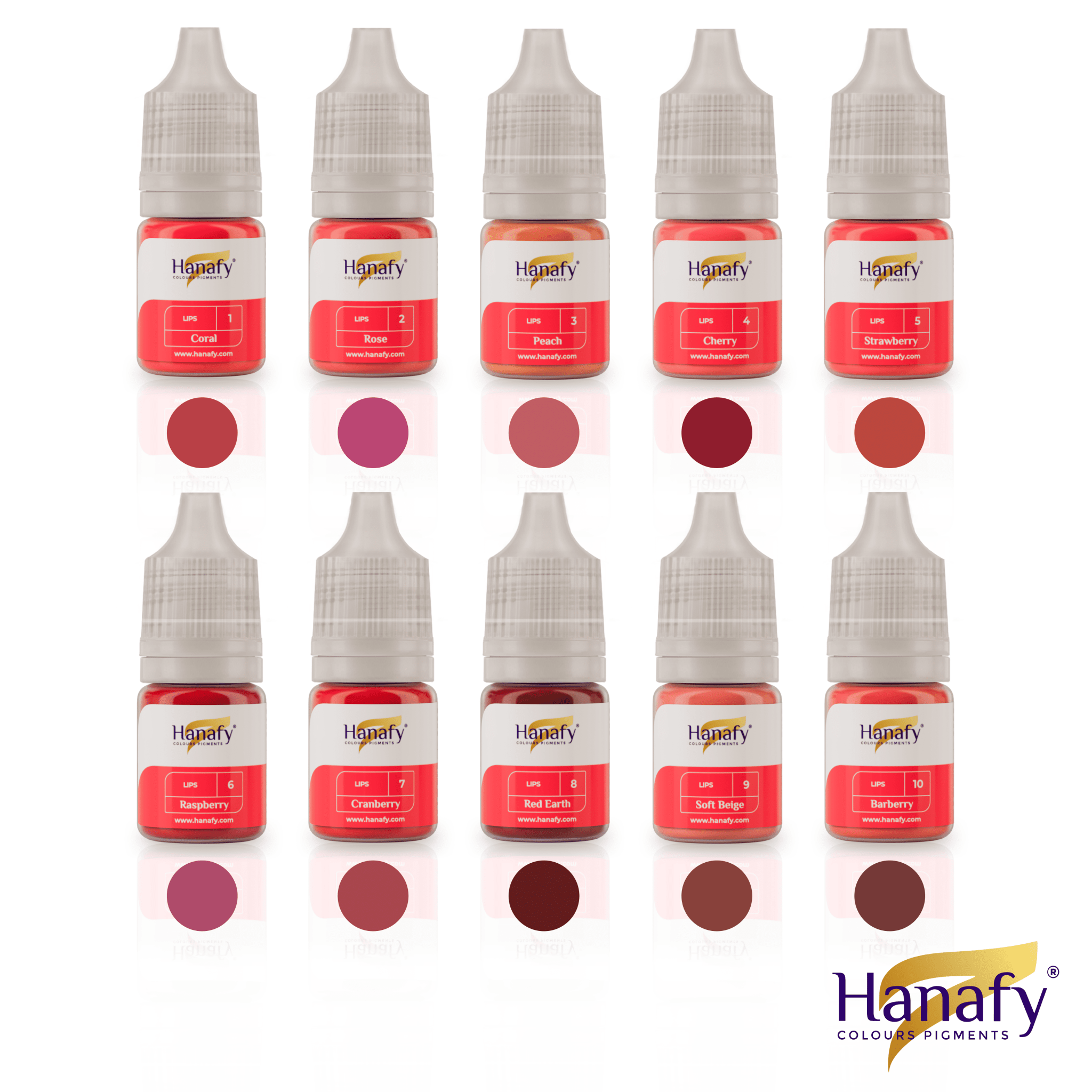 Hanafy - Set Buze 5ml - Mr.PMU