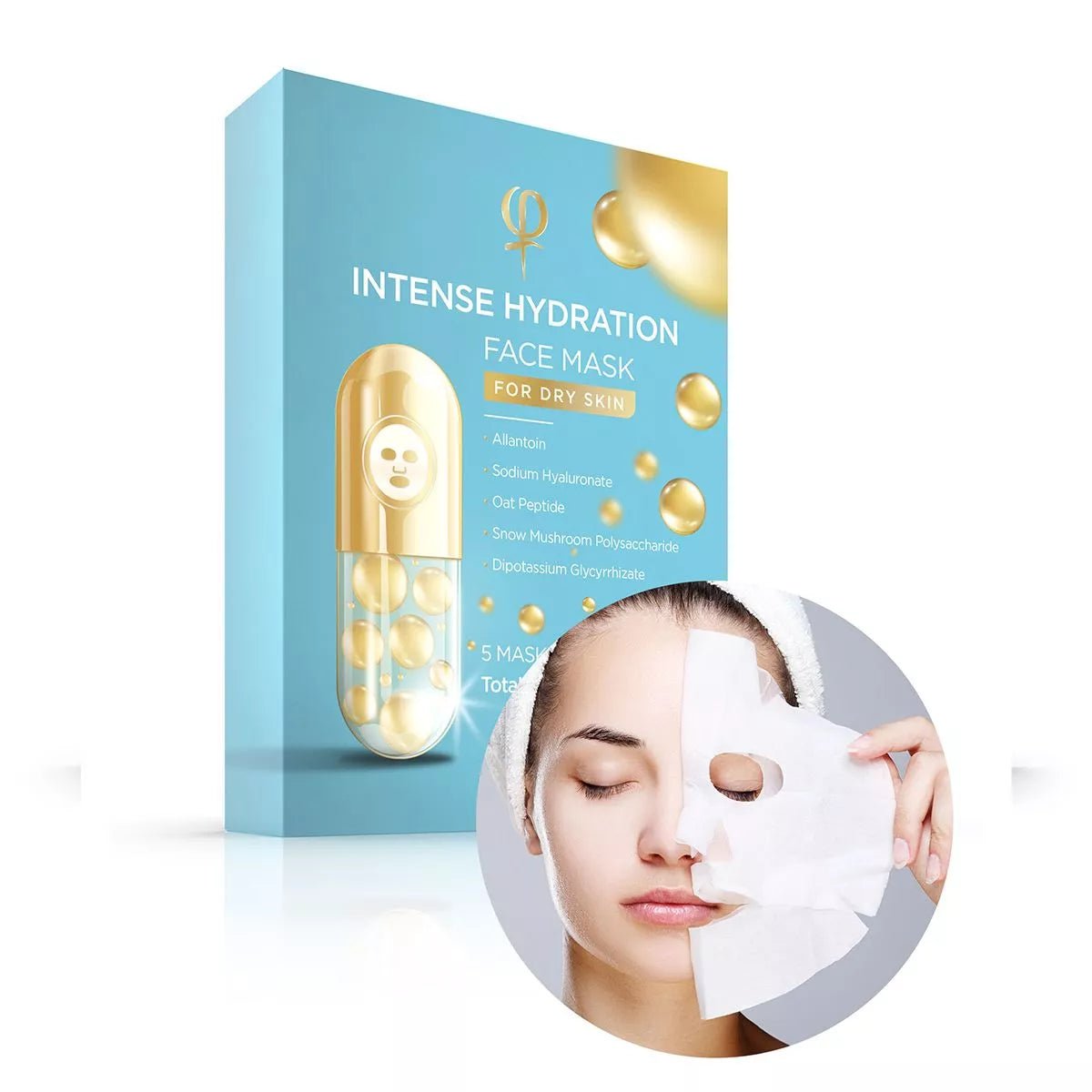 Intense Hydration Face Mask 1 x 5pcs - Mr.PMU