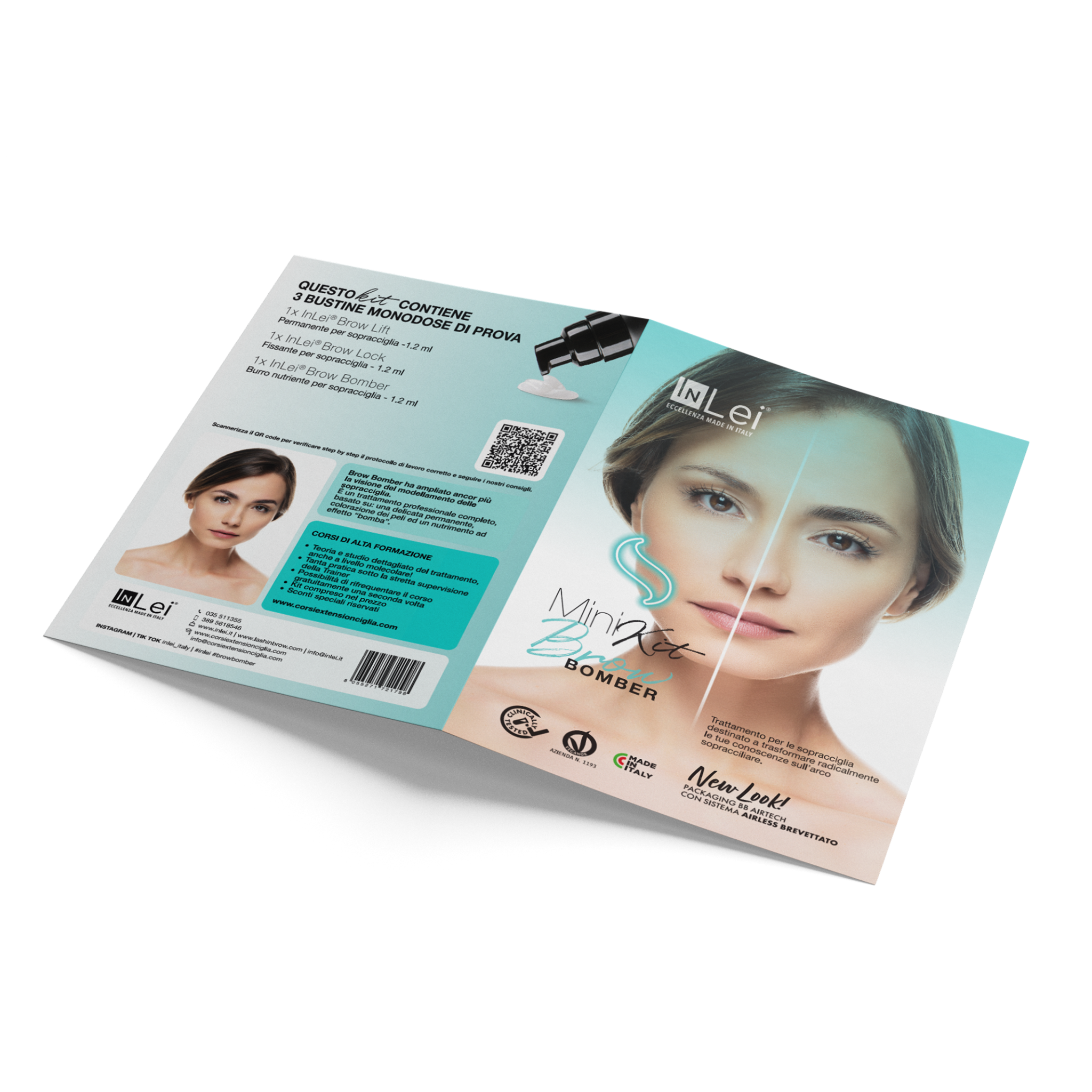 MINI KIT BROW BOMBER laminazione sopracciglia 3 x 1,2ml - Mr.PMU