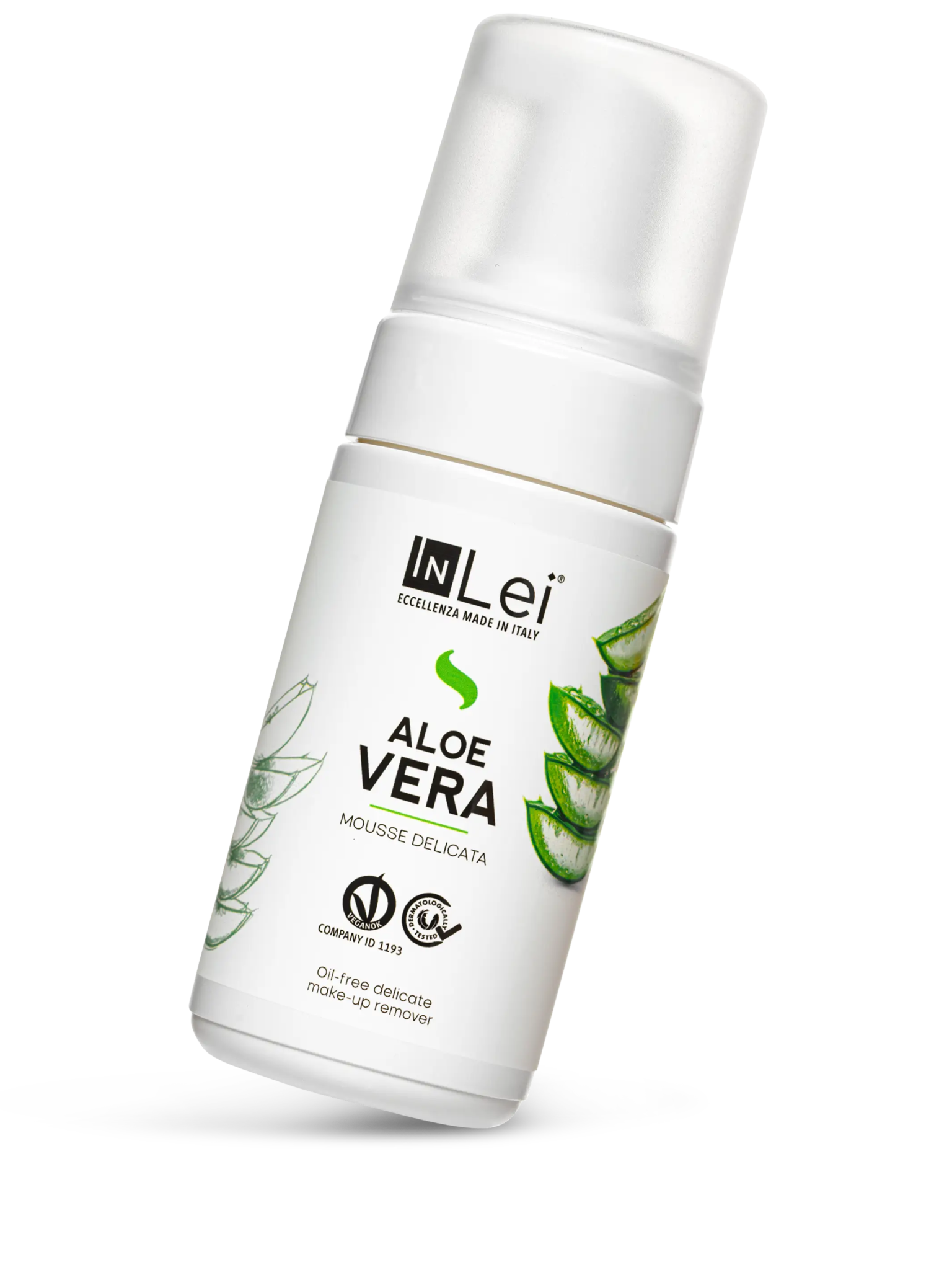 MOUSSE ALOE VERA struccante delicato per ciglia, sopracciglia e viso 100ml - Mr.PMU