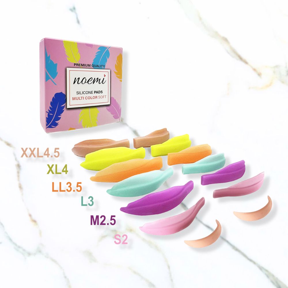 Bigudiuri Multicolor Mix Laminare NOEMI - Mr.PMU