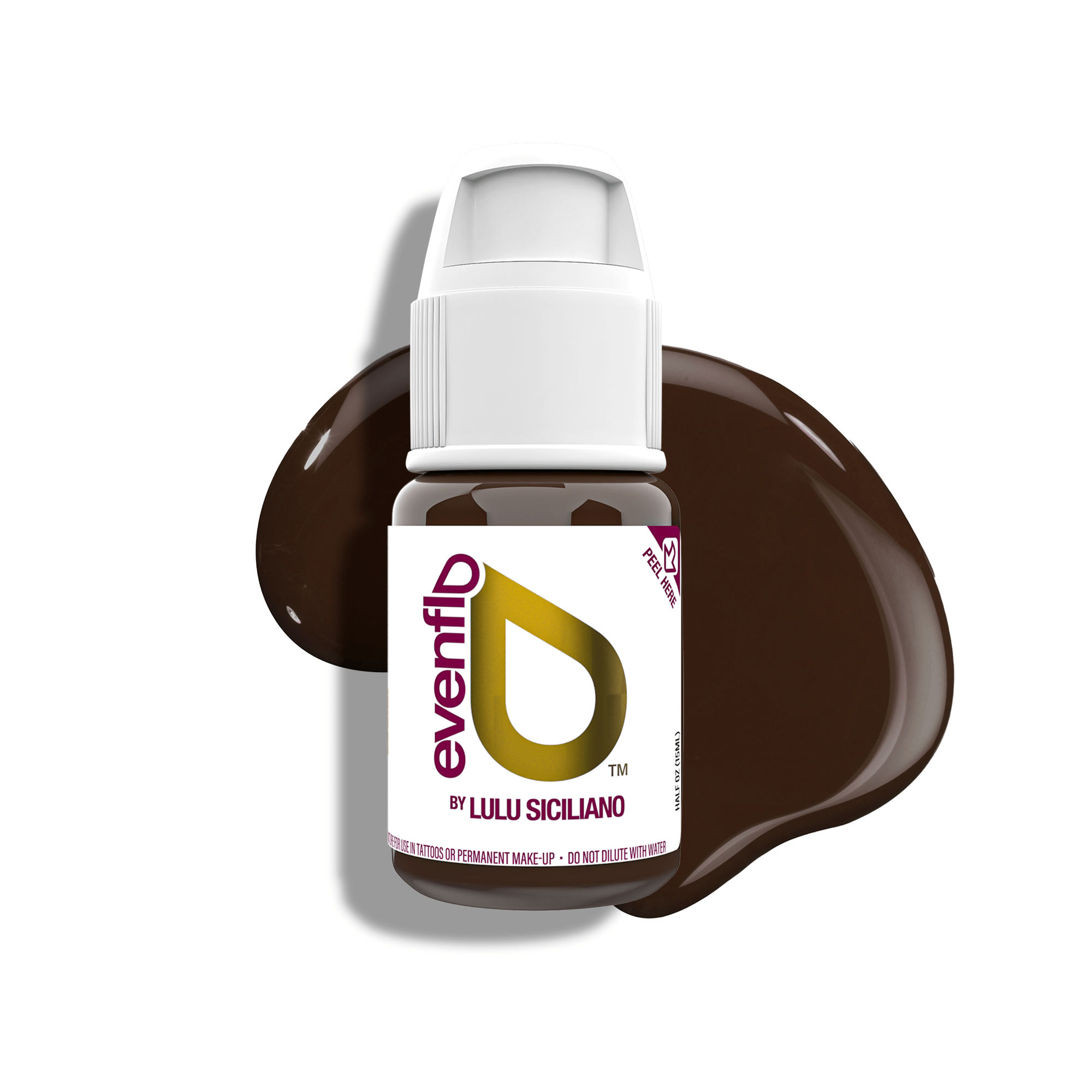 Perma Blend Luxe Evenflo PMU Ink - Castaniu 15ml - mrpmu