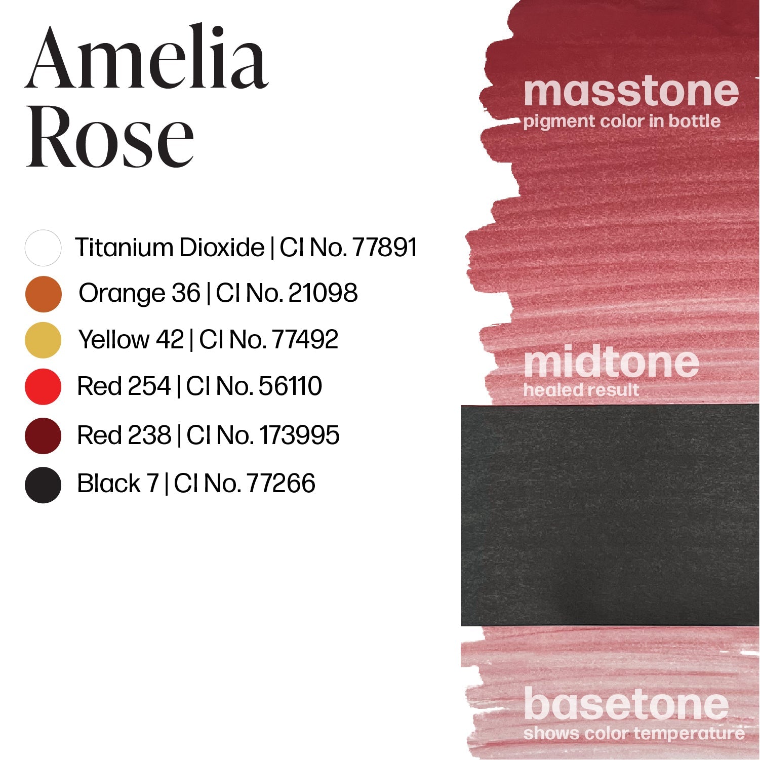 Perma Blend Luxe PMU Ink - Amelia Rose 15ml - mrpmu