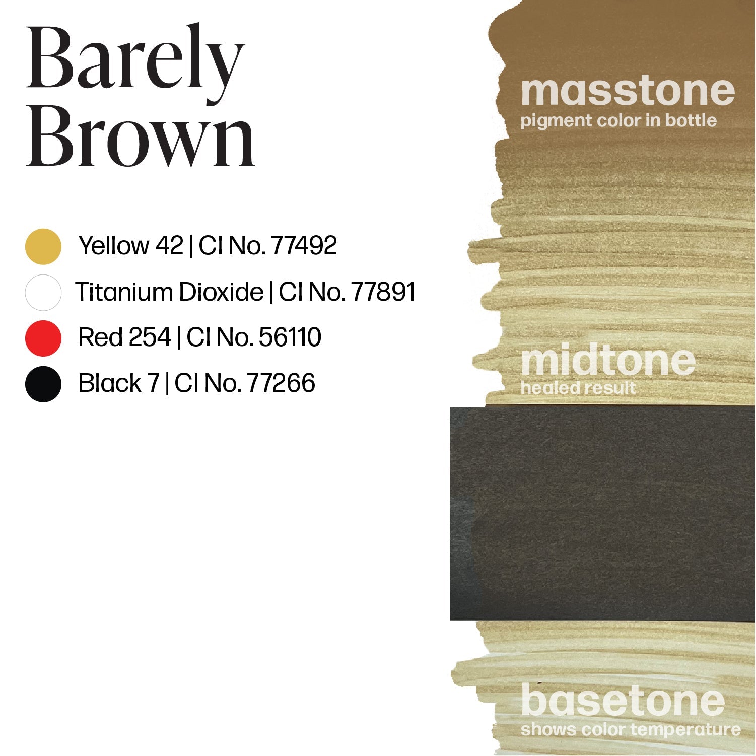 Perma Blend Luxe PMU Ink - Barely Brown 15ml - mrpmu