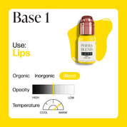 Perma Blend Cerneală Luxe PMU - Bază 1 - 15ml - mrpmu