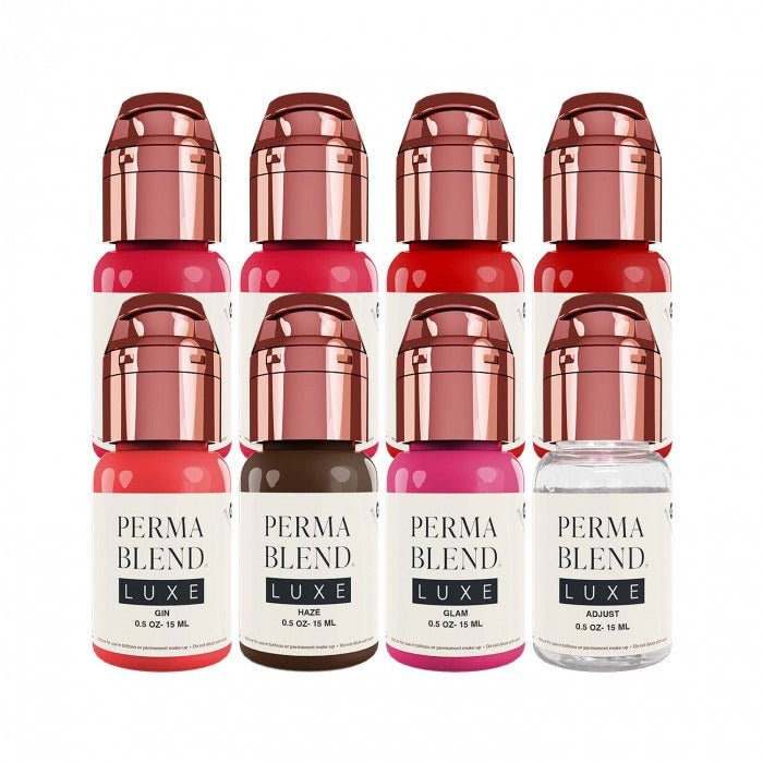Perma Blend Cerneală Luxe PMU - Set de Îmbunătățire Carla Ricciardone - 8x15ml - mrpmu