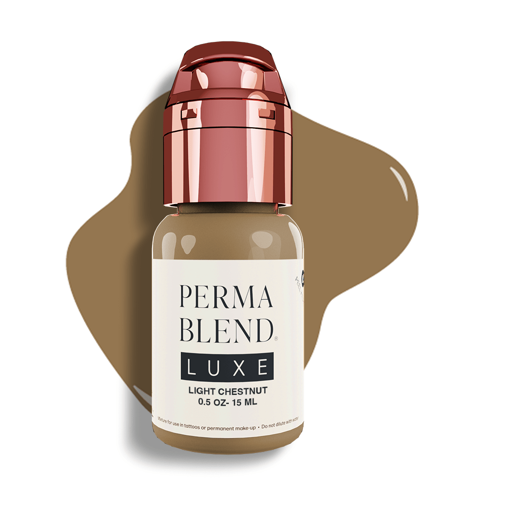 Perma Blend Luxe PMU Ink - Castaniu Deschis 15ml - mrpmu