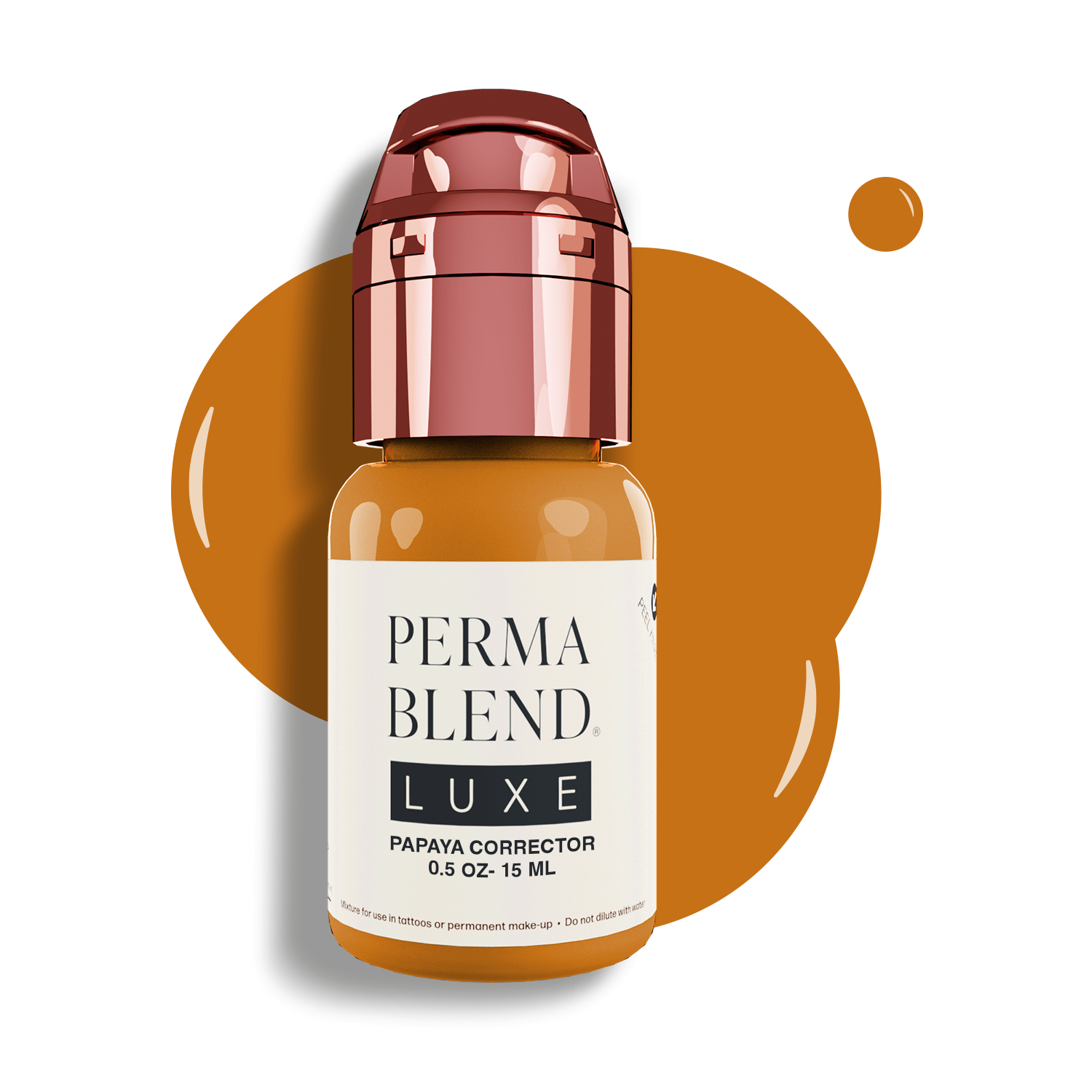 Perma Blend Luxe PMU Ink - Papaya Corrector 15ml - mrpmu