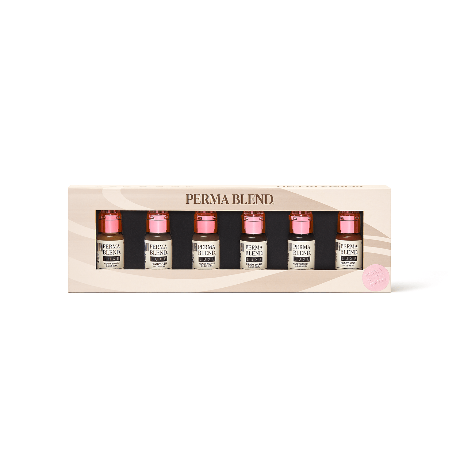 Perma Blend Luxe PMU Ink - Ready Set Go Pre - Modified Set - 6x15ml - mrpmu