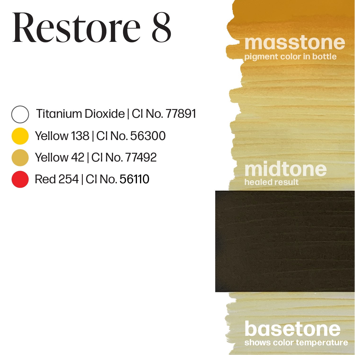 Perma Blend Cerneală Luxe PMU - Restore #8 15ml - mrpmu