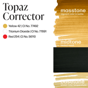 Perma Blend Cerneală Luxe PMU - Corector Topaz 15ml - mrpmu