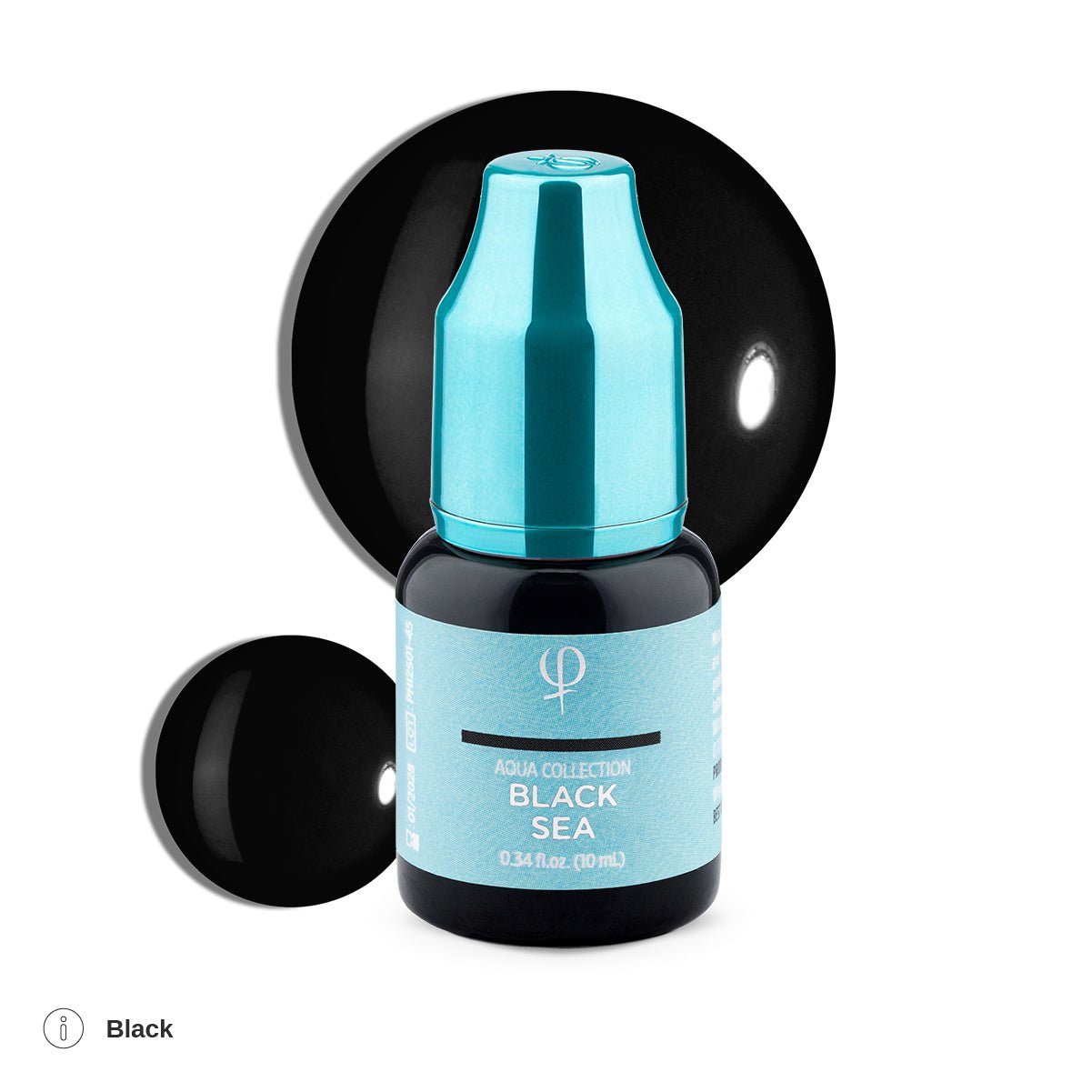 PhiAcademy - Black Sea AQUA PMU Pigment 10ml - Mr.PMU