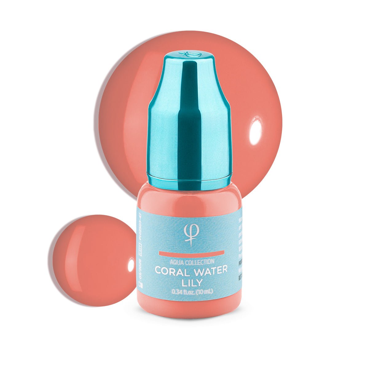 PhiAcademy - Coral Water Lily AQUA PMU pigment 10ml - Mr.PMU