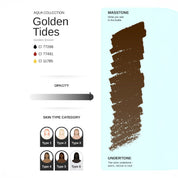 PhiAcademy - Golden Tides AQUA PMU Pigment 10ml - Mr.PMU