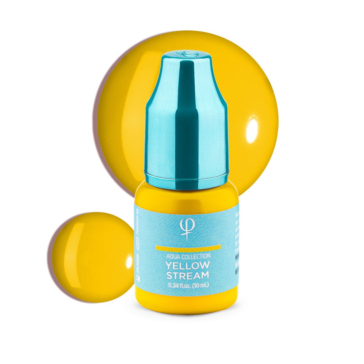 PhiAcademy - Yellow Stream AQUA PMU pigment 10ml - Mr.PMU