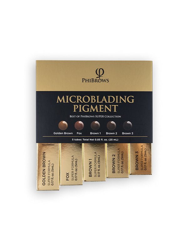 PhiBrows - Microblading Pigment Collection SUPER - Mr.PMU