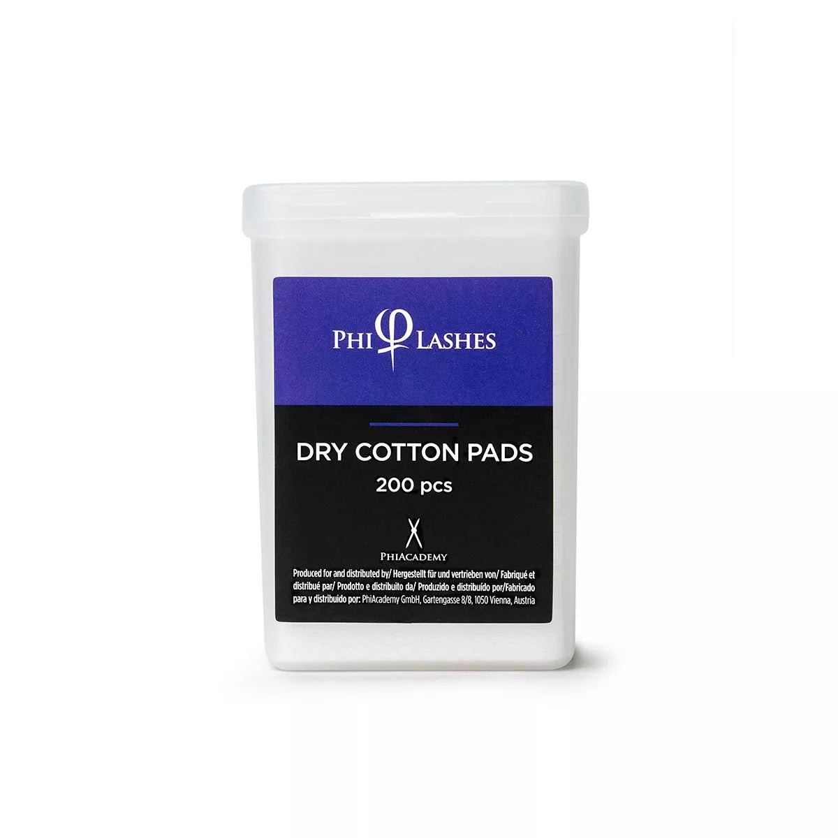 PhiLashes Dry Cotton Pads 200pcs - Mr.PMU