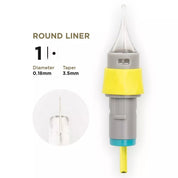 PMU Cartridges 0.18 1R, 3.5mm taper (EN11) 20 pcs - Mr.PMU